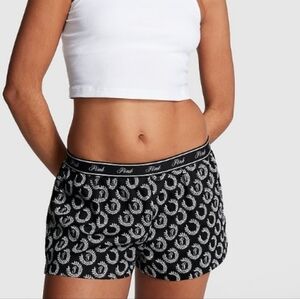 VS PINK BOXY PJ SHORTS